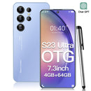 S23 Ultra Smartphone 7.3" 4GB+64GB 
Dual SIM Android 13.0 Unlocked Mobile Phones