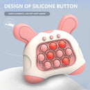 2024 New Hot Sale Early Education Game Console Pop it Fidget Toy Fast Push Game Decompression Toy