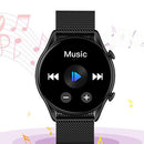 GE30 Men Smartwatch Health and Fitness with Wireless Earbuds Heart Rate Sports Smartwatch for IOS/Android