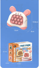 2024 New Hot Sale Early Education Game Console Pop it Fidget Toy Fast Push Game Decompression Toy
