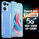 2023 Rino9 Pro 7.3" 6GB+128GB Smartphone Android Dual SIM Unlocked Mobile Phones
