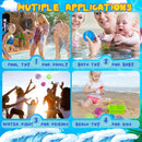 Water Balloons,6pc Reusable Splash Ball For Water Fight Quick Fill Self Sealing