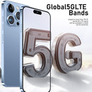 7.3" Unlocked i15 Pro Max Android 13 Smartphone Dual Sim Mobile Phones 16G+1TB