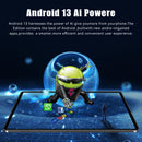 10.1" 2IN1 Tablet PC Android 13 Ten-Core 12+512GB Dual SIM Wi-Fi W/Case+Keyboard
