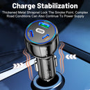 90W Car Charger PD30W &QC3.0 Multi Port Type C Cigarette Lighter USB Charger