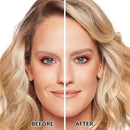 3 Color Eyebrow Stamp Stencil Kit Eyebrow Definer Powder Makeup Long Lasting Waterproof